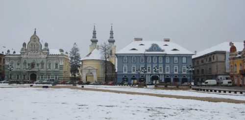 Saborna crkva i Trg jedinstva — putovanje u Temišvar sa Bee Travel
