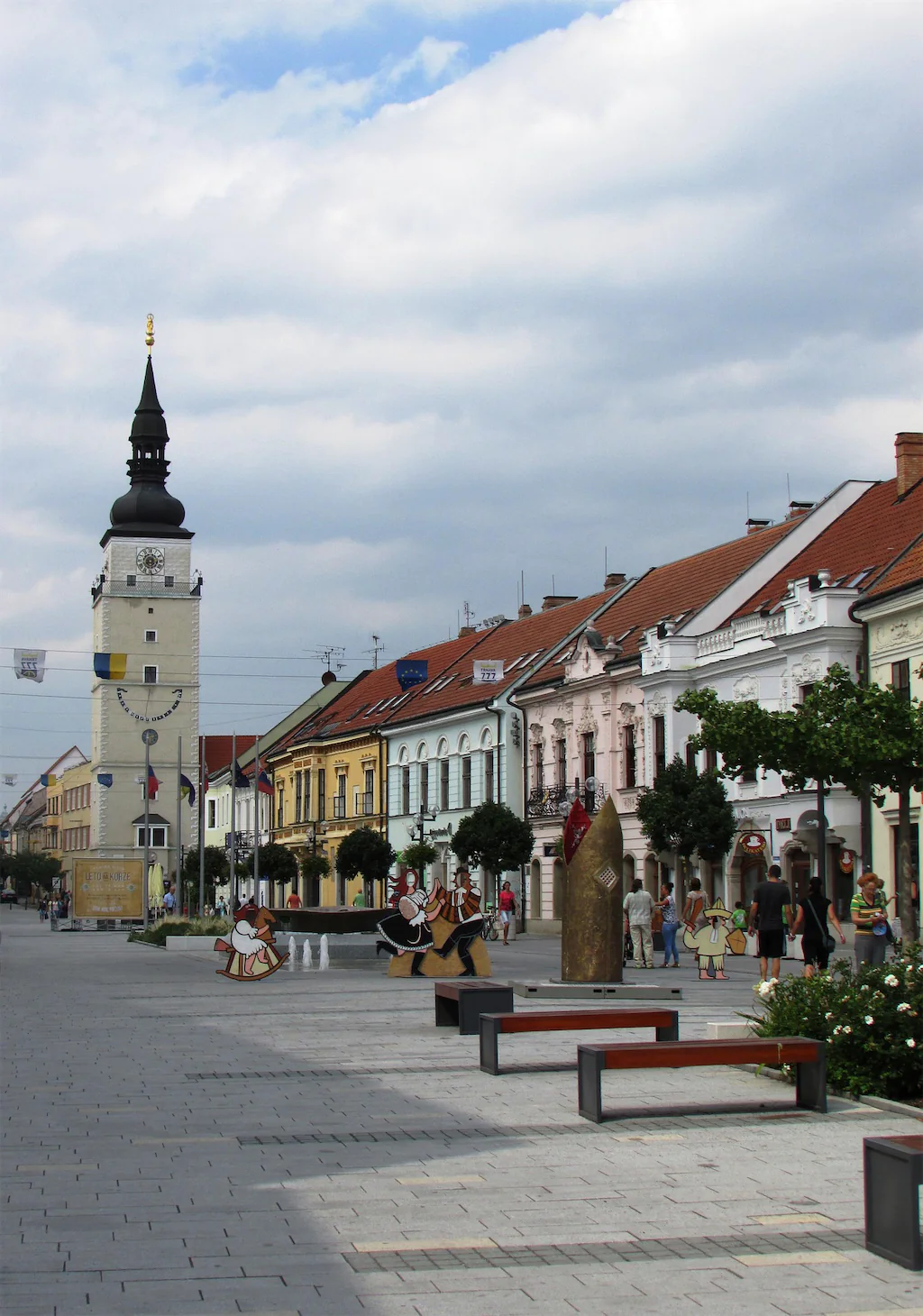 Gradski trg i kula u Trnavi, Slovačka