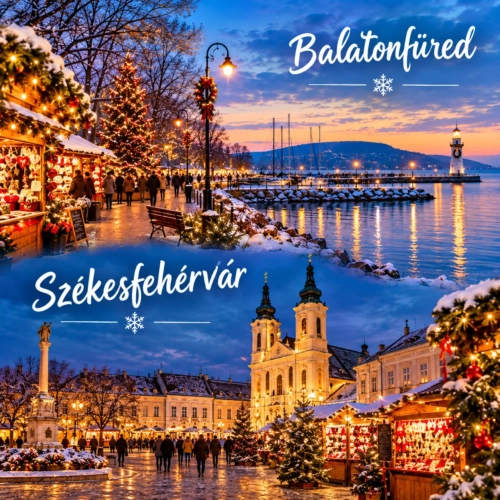 Advent u Balatonfiredu i Sekešfehervaru — putovanje na Balaton sa Bee Travel